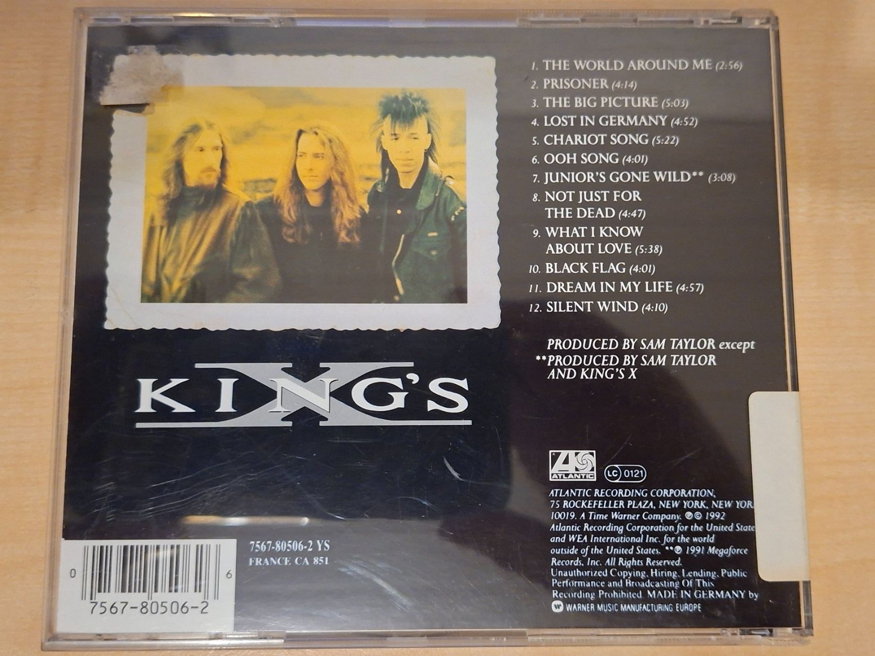 CDs: CD Kings-X. Same von 1992 – Gebraucht aus Glashütten von Christheswiss 1