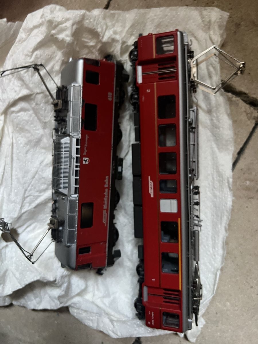 Bemo Modelleisenbahnen: Modelleisenbahn BEMO Loks und Waggons H0e-H0m BEMO M.1.87 – Gebraucht aus Dittingen von Bellevista 1