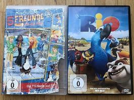 DVD's Rio und 5 Freunde pro DVD