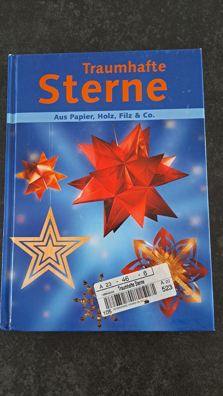 Libri: Traumhafte Sterne Bastelbuch – Usato da Winterthur venduto da Dream_of