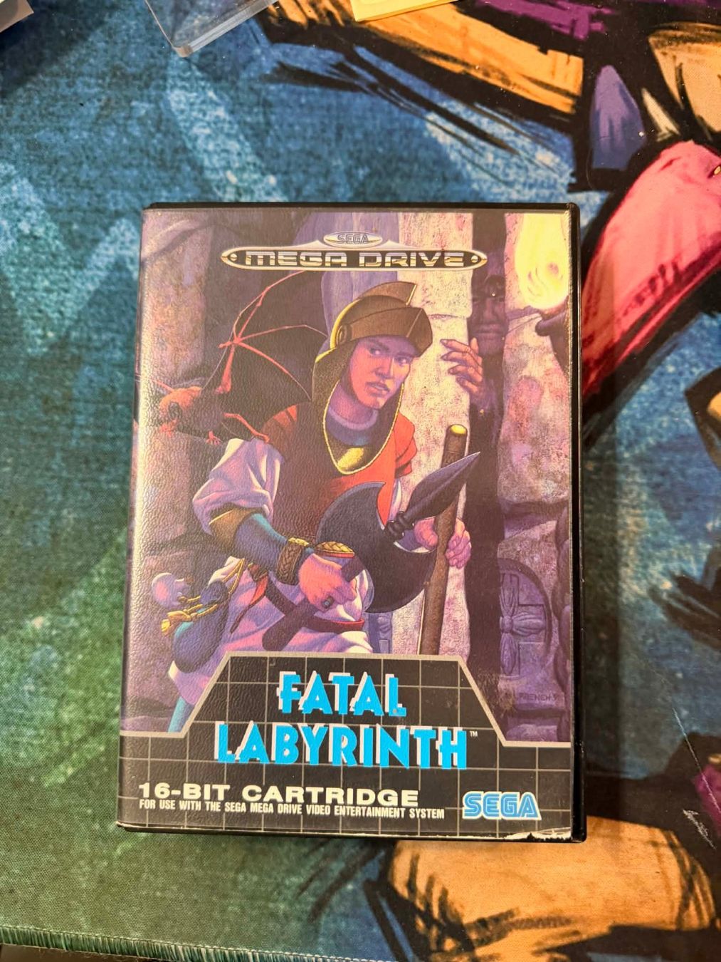 Sega Giochi: Fatal Labyrinth Sega Mega Drive – Usato da Giubiasco venduto da Ticinerd