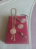 Wunderschönes Schmuck gold 18k set top zustand 