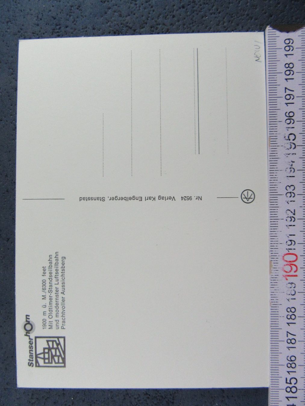 Cartoline postali: STANSERHORN-STANDSEILBAHN OLDTIMER BELEBT AK ONW – Usato da Ettingen venduto da Hausi4711 1
