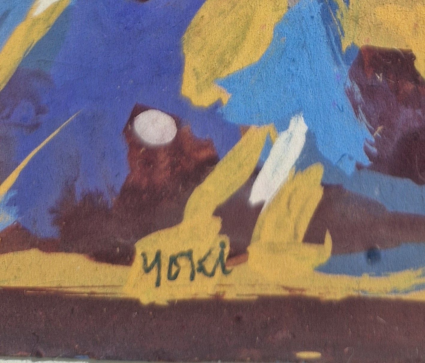 Dipinti: petite gouache de Yoki – Usato da Renens VD venduto da vintage72 2