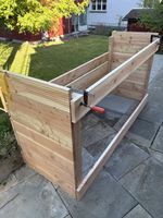1 Hochbeet L 192cm x B 72cm x H 102cm