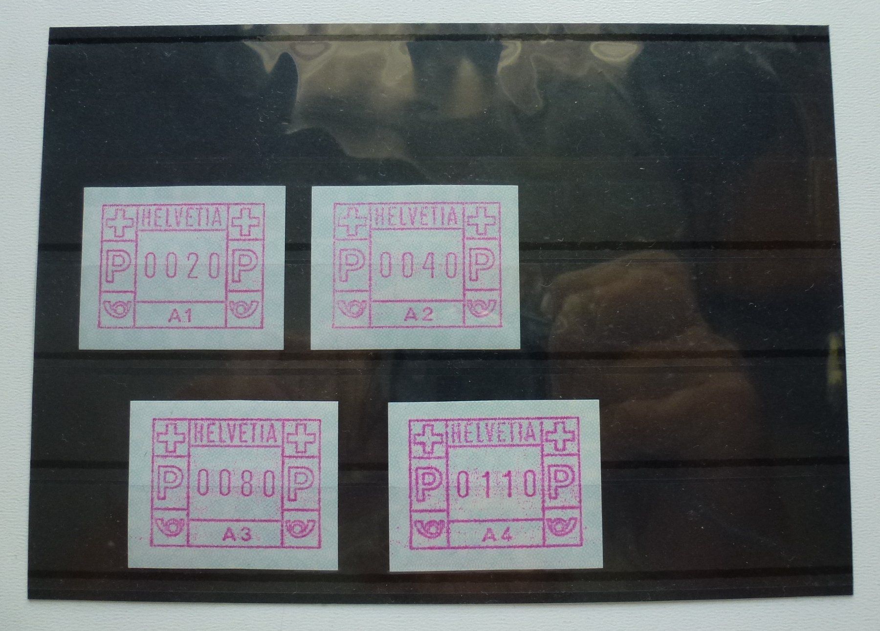 Tous les timbres: ATM 1976 ++ Serie ATM A1-A4 Postfrisch – D'occasion à Walkringen par Casablanca777