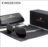 Kingseven Sonnenbrille Gun/Grey UV Schutz 400 Neu