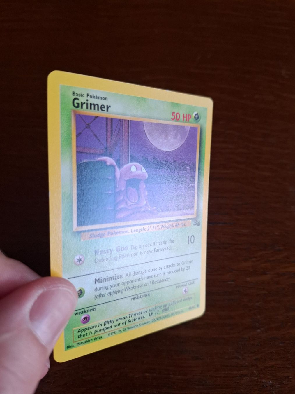 Pokémon Cartes à collectionner: Pokemon Grimer Fossil Set 48/62 – D'occasion à Giornico par ale_lc8k 2