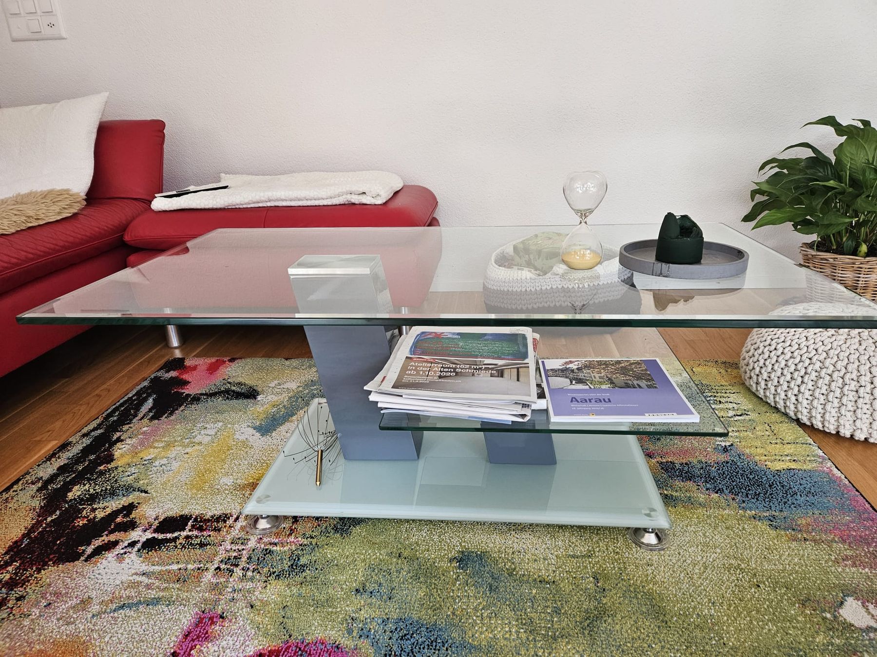 Tische: Couchtisch aus Glas – Gebraucht aus Biberstein von Anja7 2
