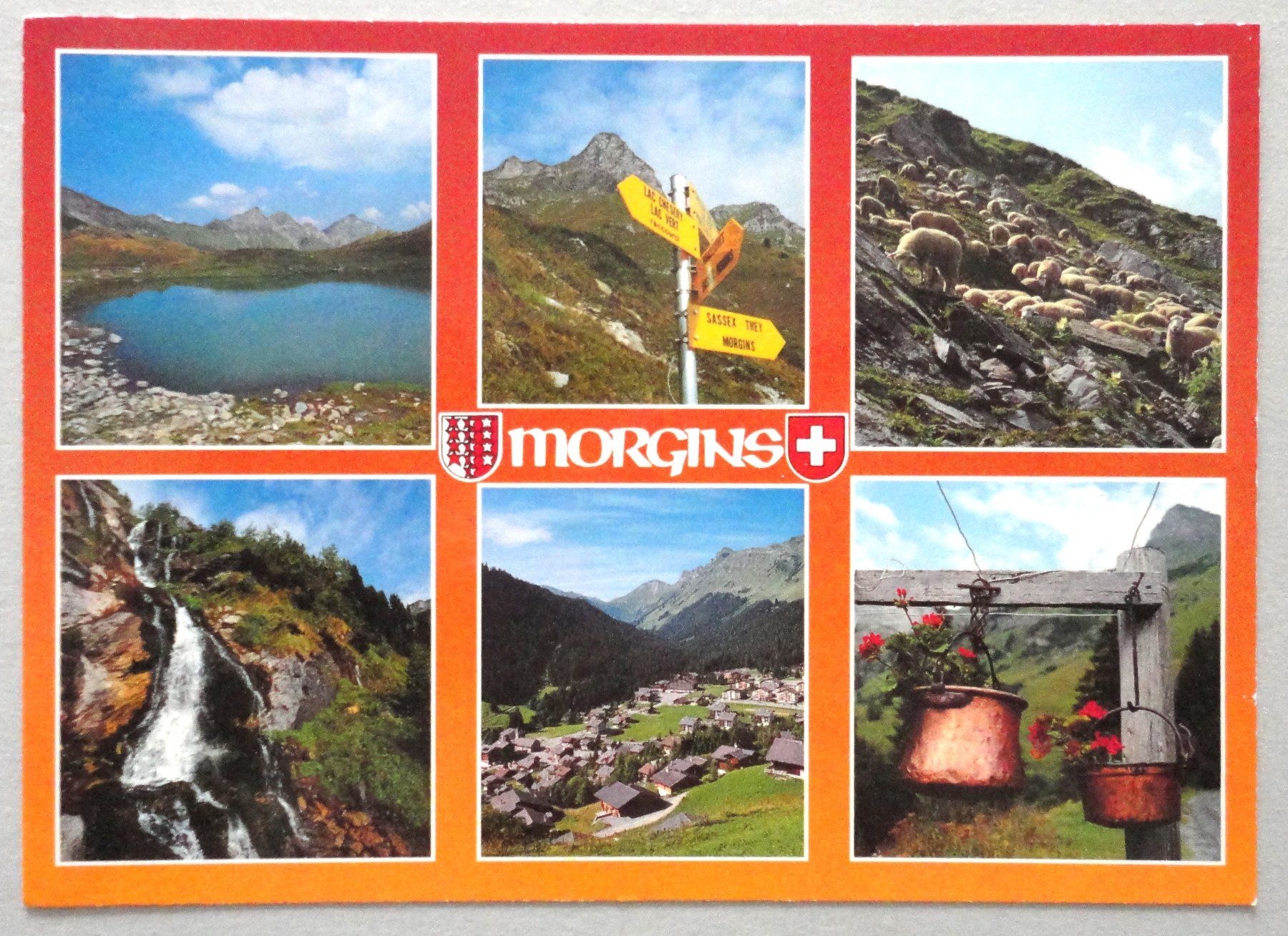 Cartoline postali: Morgins, alt. 1333 m, Valais – Usato da Fétigny venduto da Billy2miny