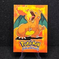Pokemon Topps Blue 1. Edition/ Print EN Charizard Glurak