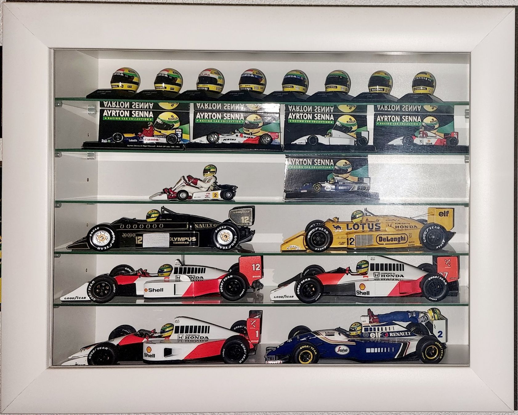 Minichamps Modellini d'auto: COLLECTION AYRTON SENNA – Nuovo (secondo la descrizione) da Peseux venduto da Black-Falcon 1