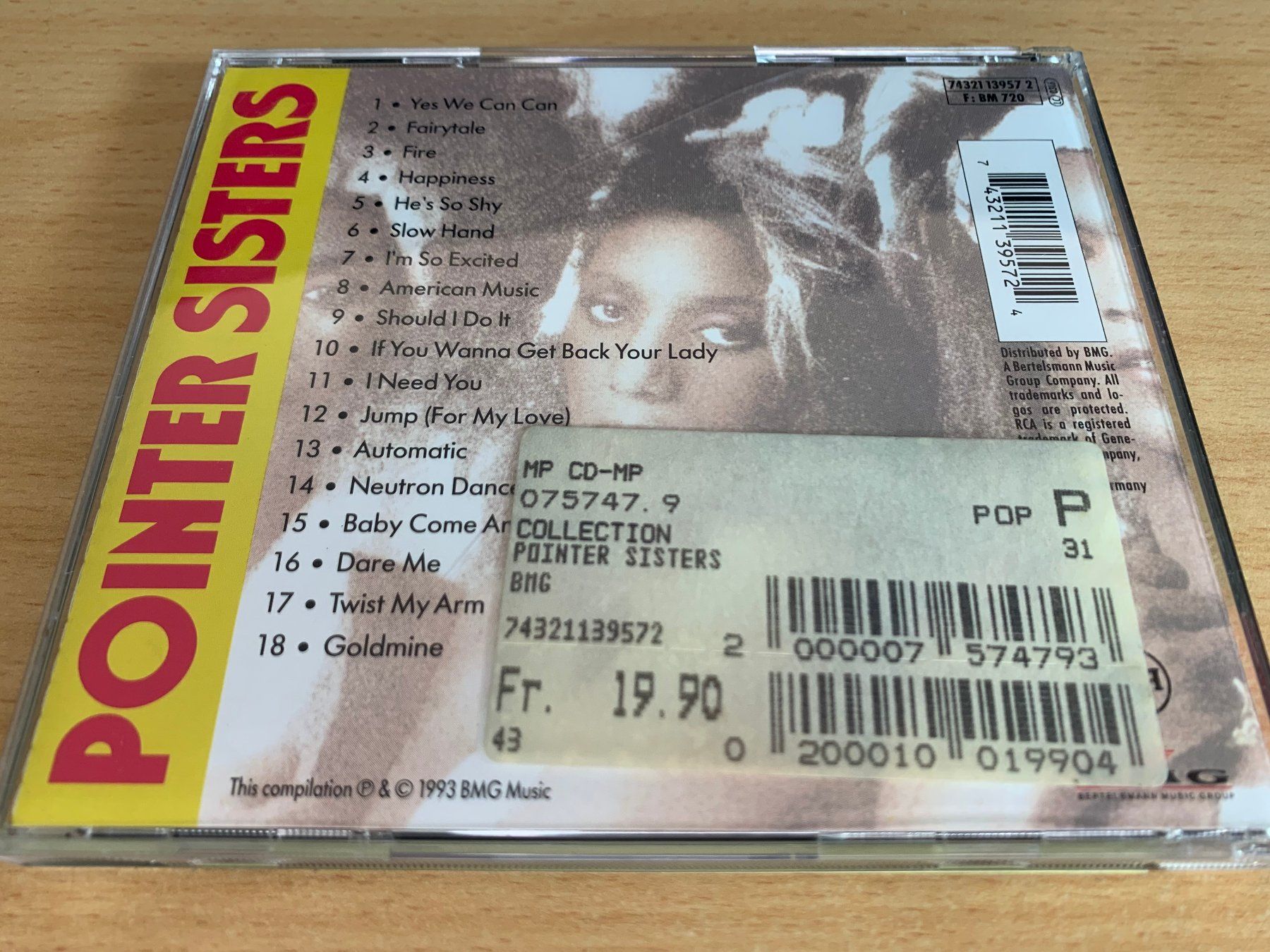 CD: Pointer Sisters – The ★ Collection – Usato da Rikon im Tösstal venduto da Alpenmutz 1