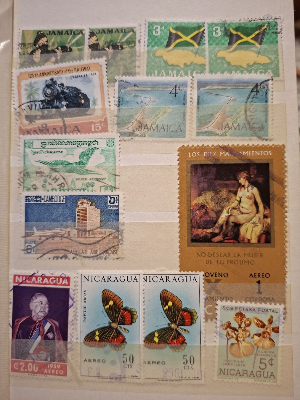 Tutti i francobolli: kleines Album div. Ausland  – Usato da Balgach venduto da SIMEON27 3