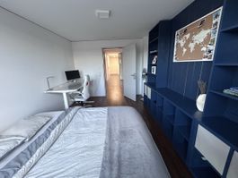 Library DIY navy blue 