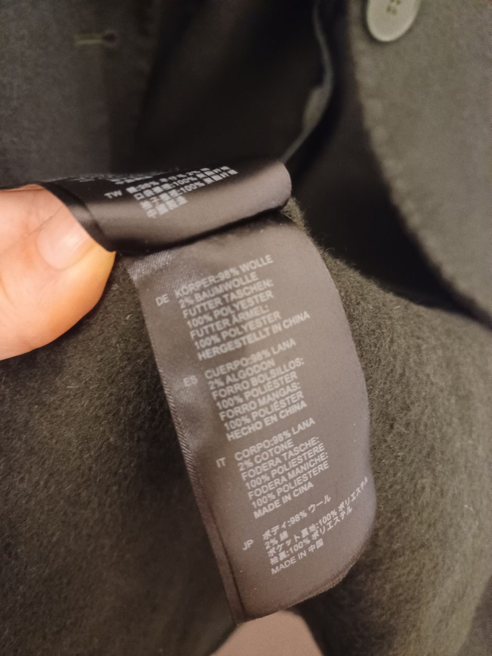 Sandro Cappotti: Sandro Paris Mantel olive – Usato da Bern venduto da Leali_71 3