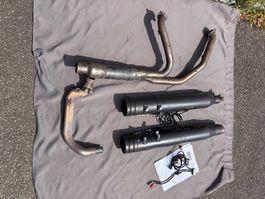 Kess Tech ESM Klappenauspuffanlage  Harley Touring MFK Euro