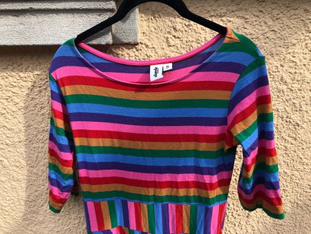 Danefae Kleid bunt gestreift S