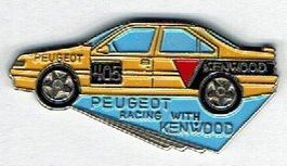 Peugeot 405 und Kenwood