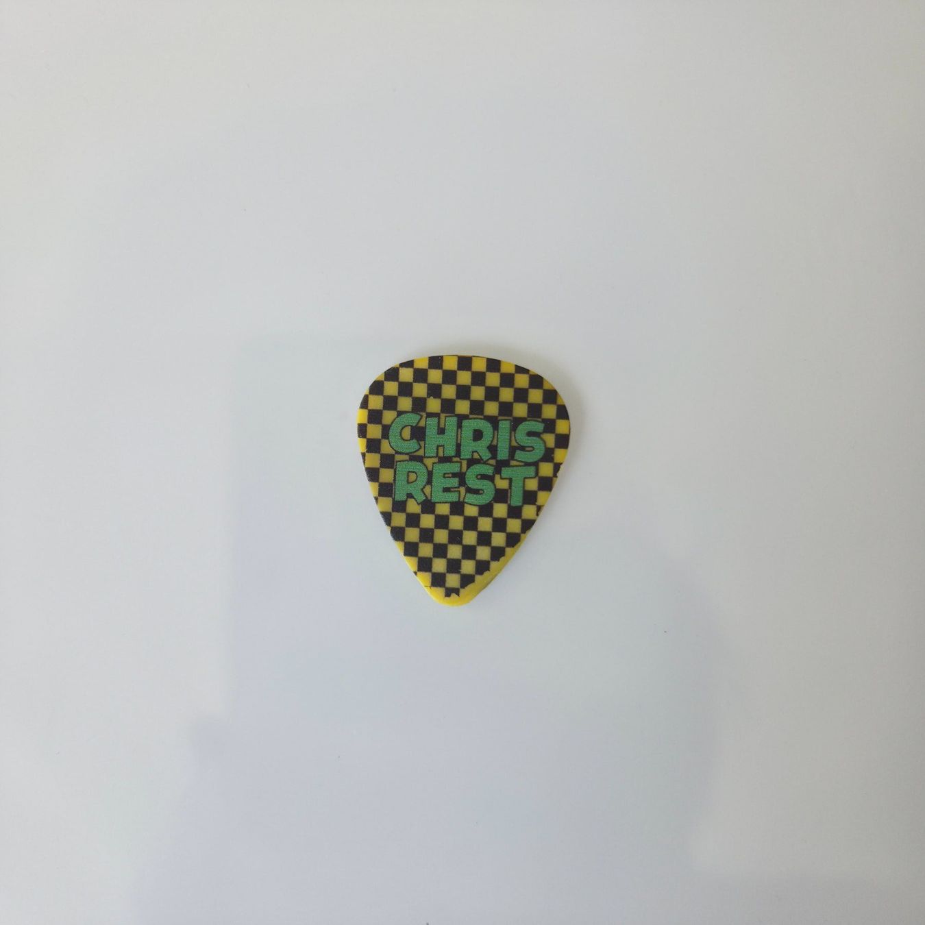 Strumenti musicali: Lagwagon Chris Rest Guitar Pick Plektrum – Usato da Zürich venduto da Wickeddude 2
