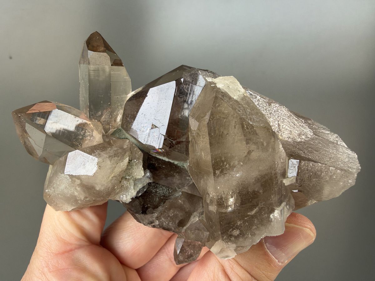 Mineralien & Heilsteine: Rauchquarz Val Cavardiras – Gebraucht aus Oberuzwil von Crystall0 6