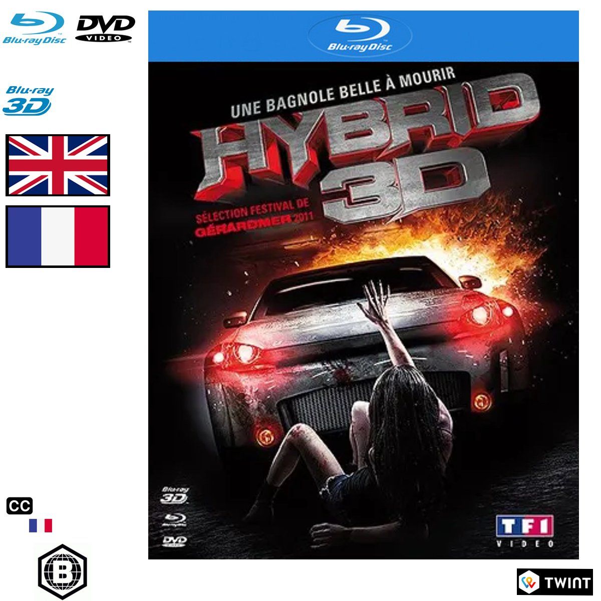 Tutti i DVDs: Hybrid (2010) - Blu-ray 3D - 2D + DVD – Usato da Semsales venduto da __Florian__