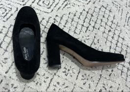 Paul Green Pumps Schwarz Wildleder