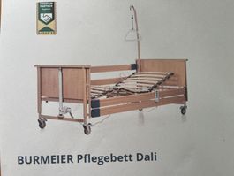 Pflegebett BURMEIER Dali mit Fernbedienung Artnr.3280628