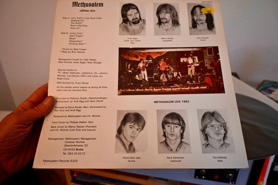 Dischi in vinile: CH prog LP 1979 private METHUSALEM drive on VG++ – Usato da Pfaffhausen venduto da mono_rec 5