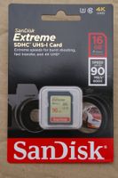 SanDisk Extreme SDHC UHS-l Card 16 GB