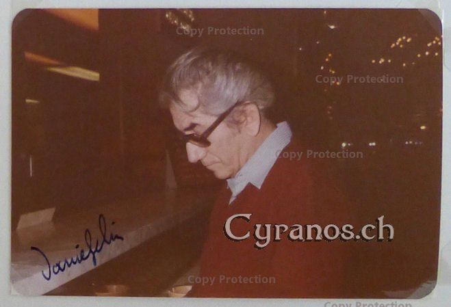 Autographes: Daniel Gelin (1921-2002) Schauspieler - Autogramm – D'occasion à Dietikon par cyranos.ch