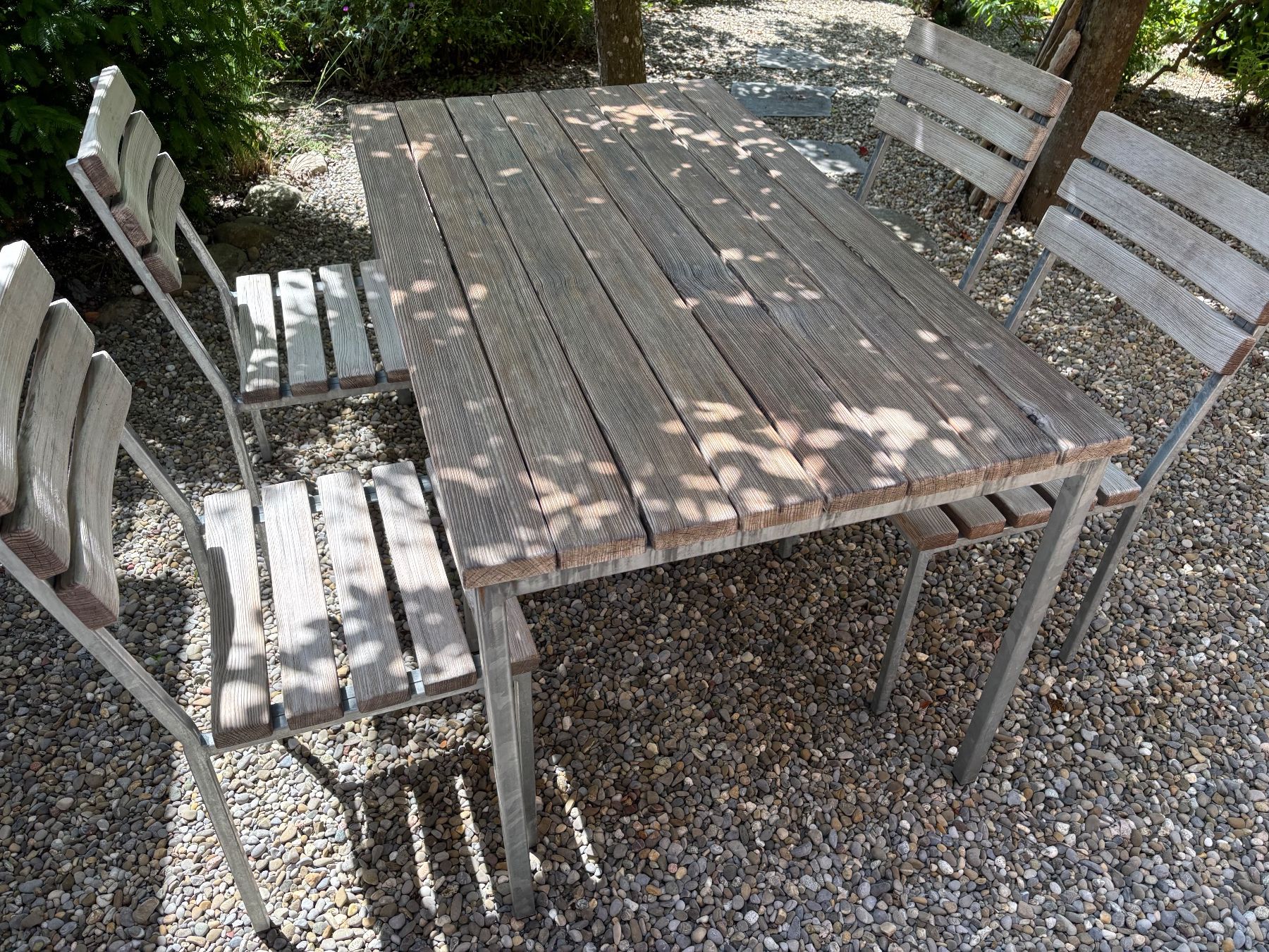 Set di tavolo e panche: Gartentisch und Gartenstühle Lärche FSC Schweiz – Usato da Hombrechtikon venduto da sch_f7lz 3