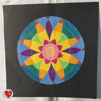 Bild der Künstlerin Ariane Isler "Blume im All"
