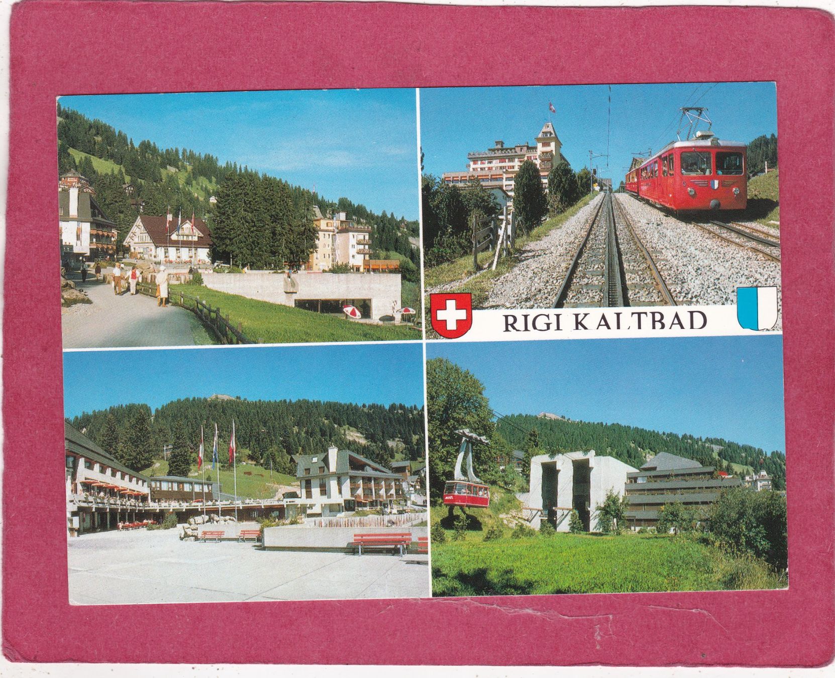 Cartoline postali: Rigi Kaltbad 1991 – Usato da Herisau venduto da Lisegrat2008