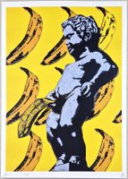 Death NYC Ltd Ed Pop Art Druck "  Warhol Banksy Angel