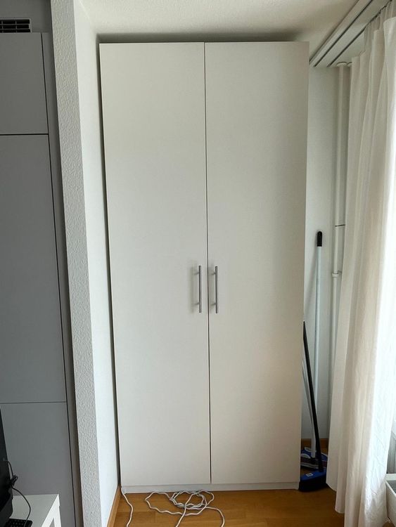 Weisser Kleiderschrank mit viel Stauraum Ikea Pax Forsand Acheter