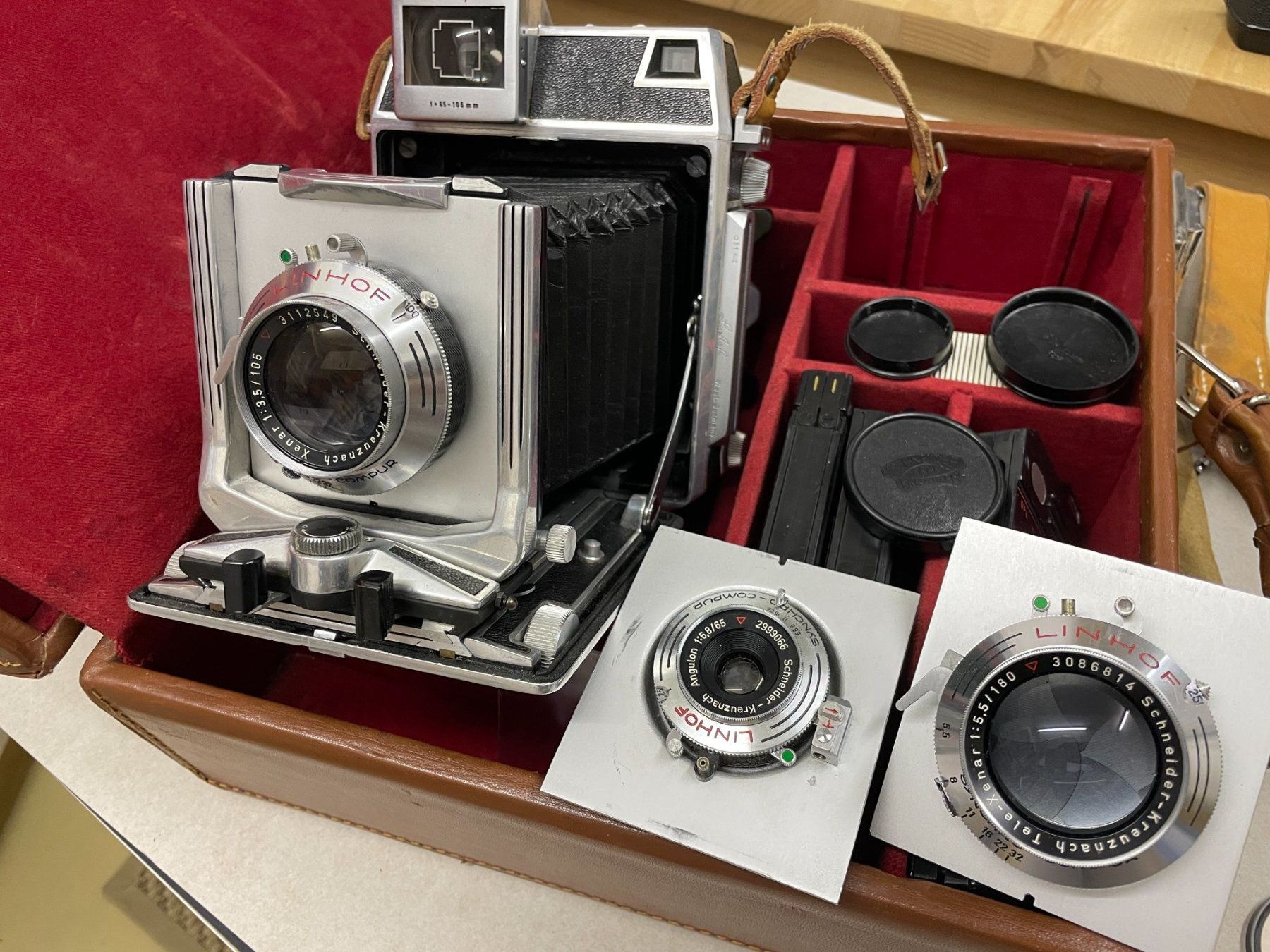 Linhof Fotocamera: Linhof Technika Set, 3 Objektive – Usato da Gossau SG venduto da tinamy