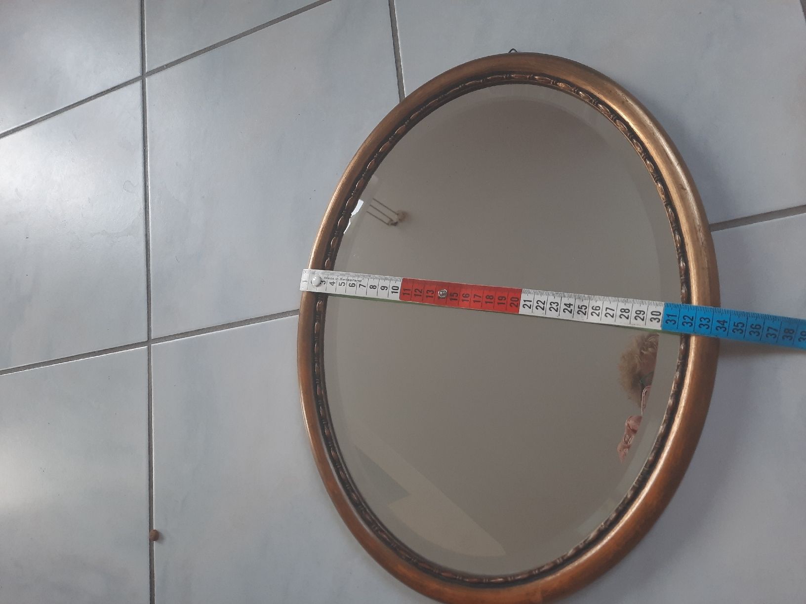 Specchi: Ancien MIROIR OVALE, BISAUTÉ – Usato da Le Locle venduto da marylise01 5