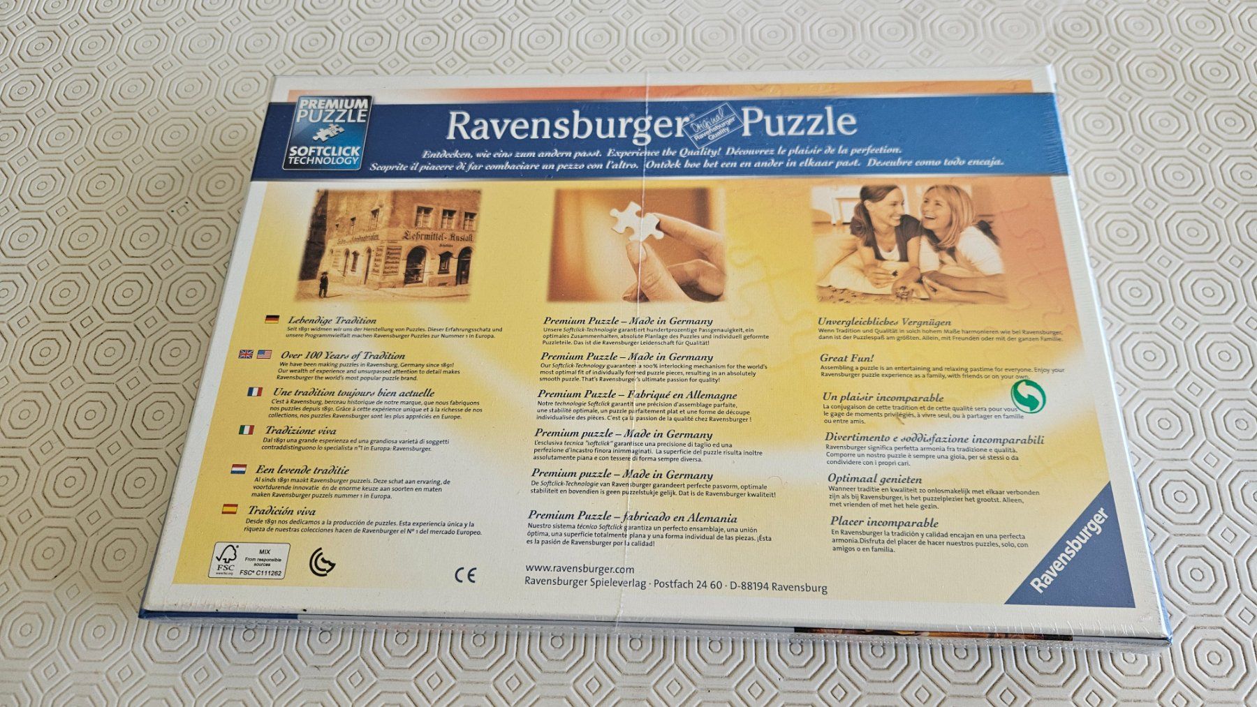 Ravensburger Puzzle: Puzzle 500 pezzi nuovo "unicorni" Ravensburger – Nuovo e nell'imballaggio originale da Melano venduto da H-Sara 1