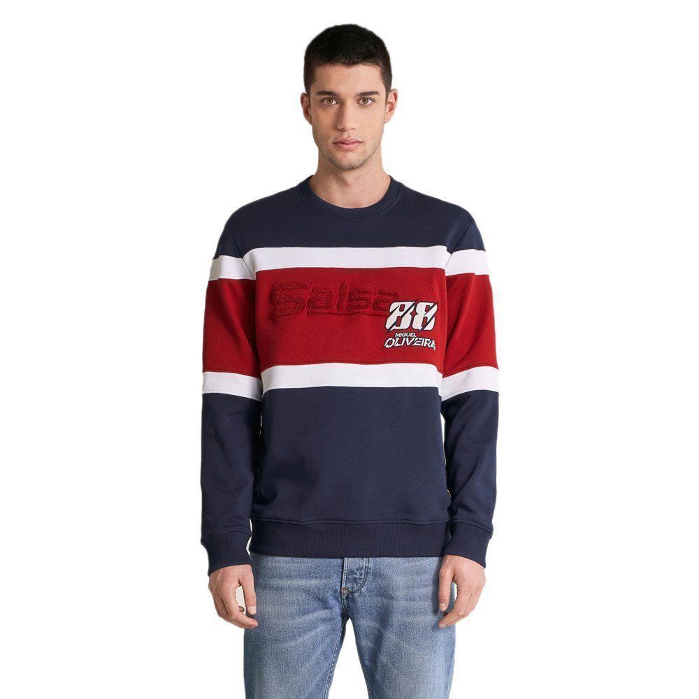 Salsa Maglioni & Felpe: Salsa Jeans Pull Texture Miguel Oliveira – Nuovo e nell'imballaggio originale da Orbe venduto da D-stockFactory-Orbe