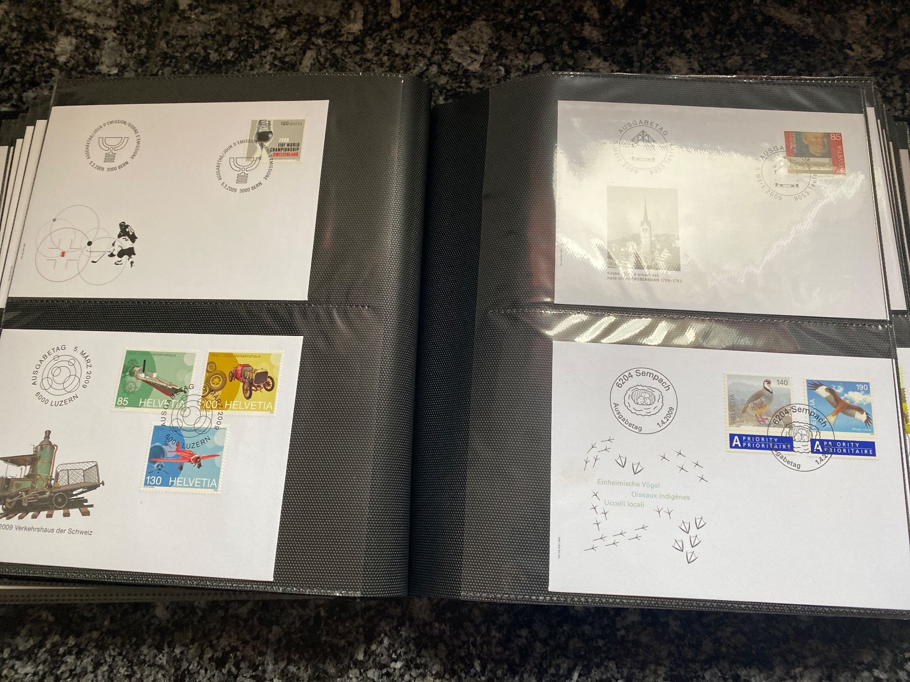 Tutti i francobolli: Album Schweiz FDC 2006 -2014 – Usato da Erlinsbach SO venduto da Silverstorm 3