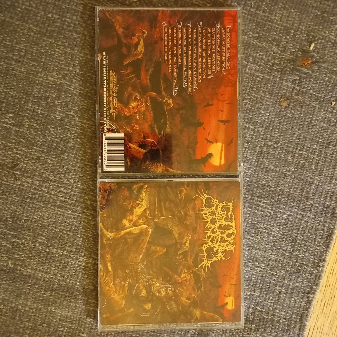 CD: Guttural secrete- reek... – Usato da St-Cergue venduto da VeganWarrior