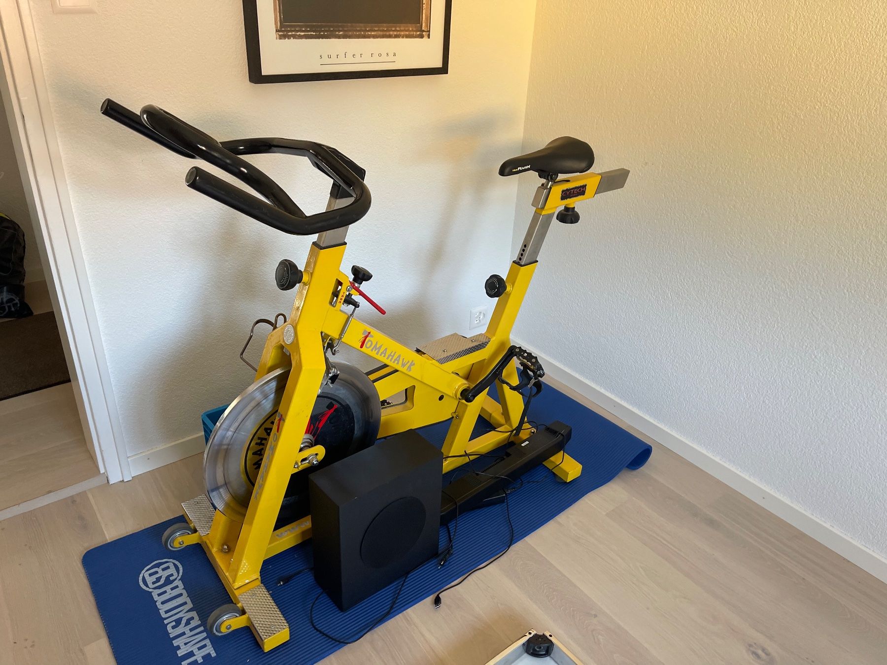 Hometrainer: Tomahawk Homereiner Gelb Design   Model Lieferung Gratis – Usato da Thun venduto da Thuno6