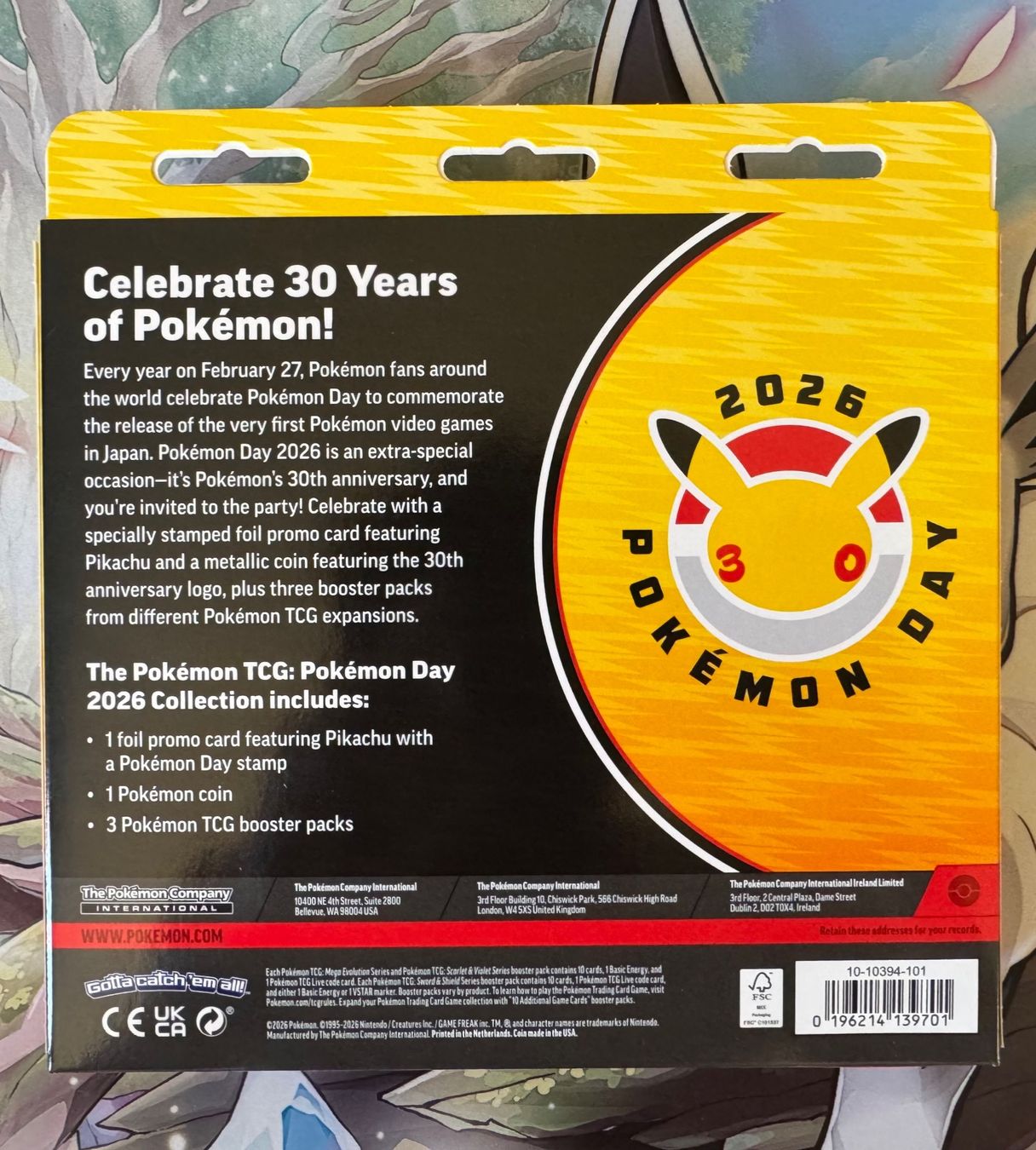 Pokémon Sammelbilder & Trading cards: Pokémon Day 2026 Collection - Sealed - OVP – Neu und originalverpackt aus Oberwil BL von Chelsea26 1