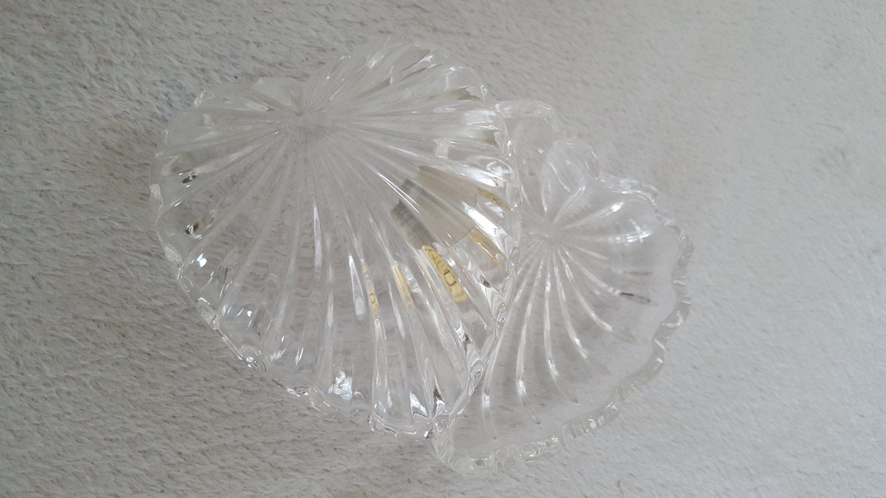 Alle Dekorationen: Herzdose mit Deckel Crystal – Gebraucht aus Schönengrund von Liane63 2