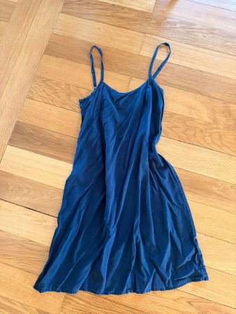 NILE Seidenkleid mit leichten Gebrauchspuren