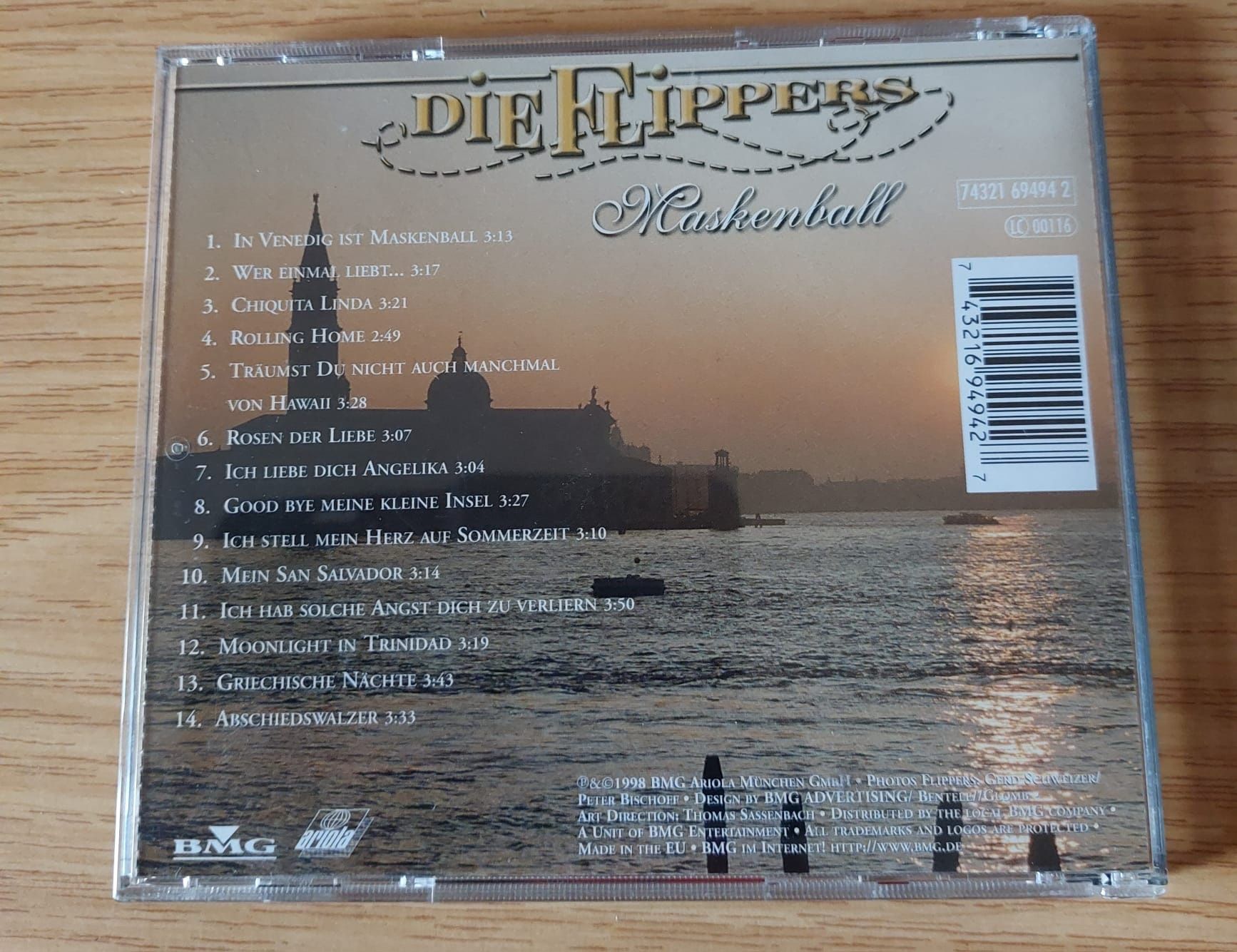 CD: CD - Die Flippers - Maskenball – Usato da Urtenen-Schönbühl venduto da Kahru 1