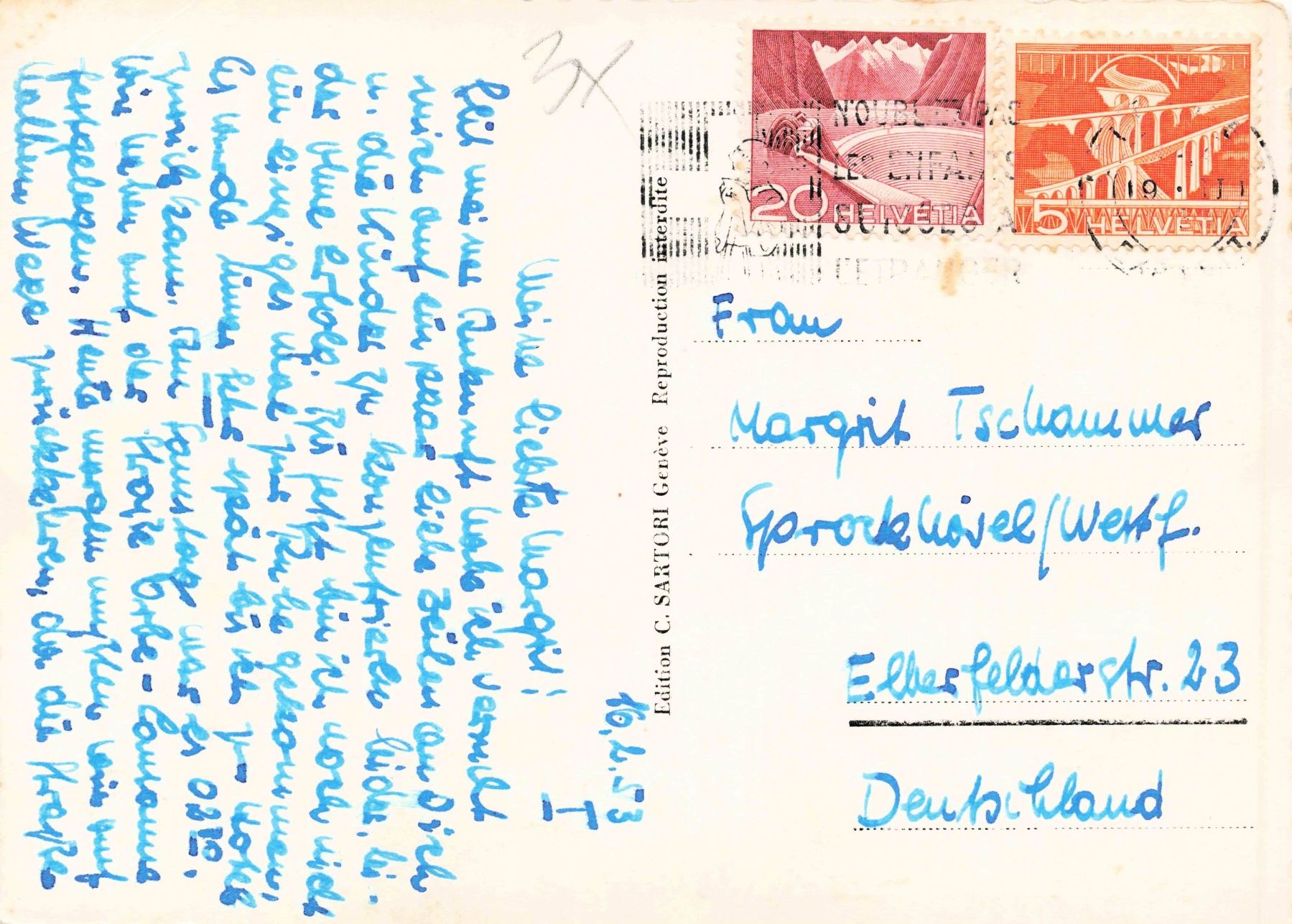 Cartes postales: Lausanne G – D'occasion à Biasca par Blenio71 1