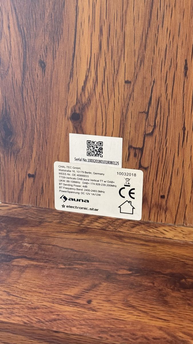 Plattenspieler: Auna Verticalo SE DAB Retro-Plattenspieler – Gebraucht aus Bern von sar_den 2