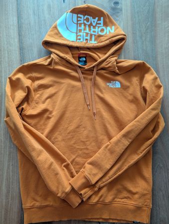 The North Fade Hoodie Orange in der Grösse L